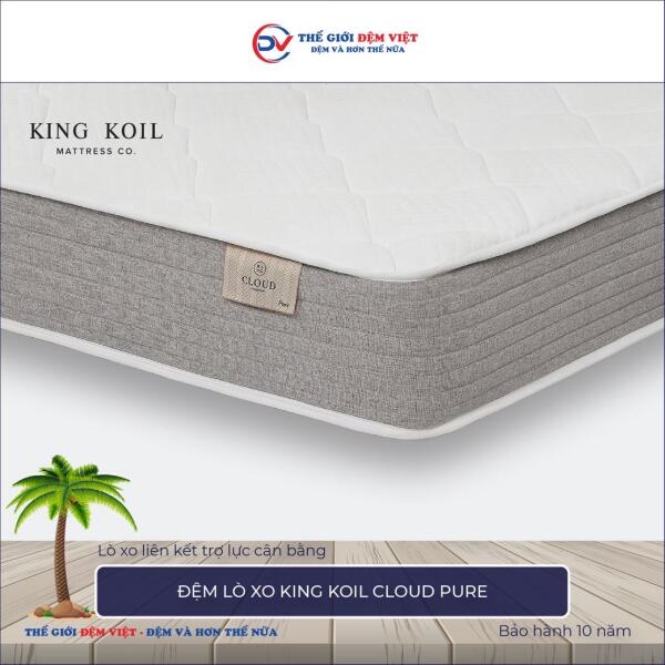 Đệm lò xo King Koil Cloud Pure 1
